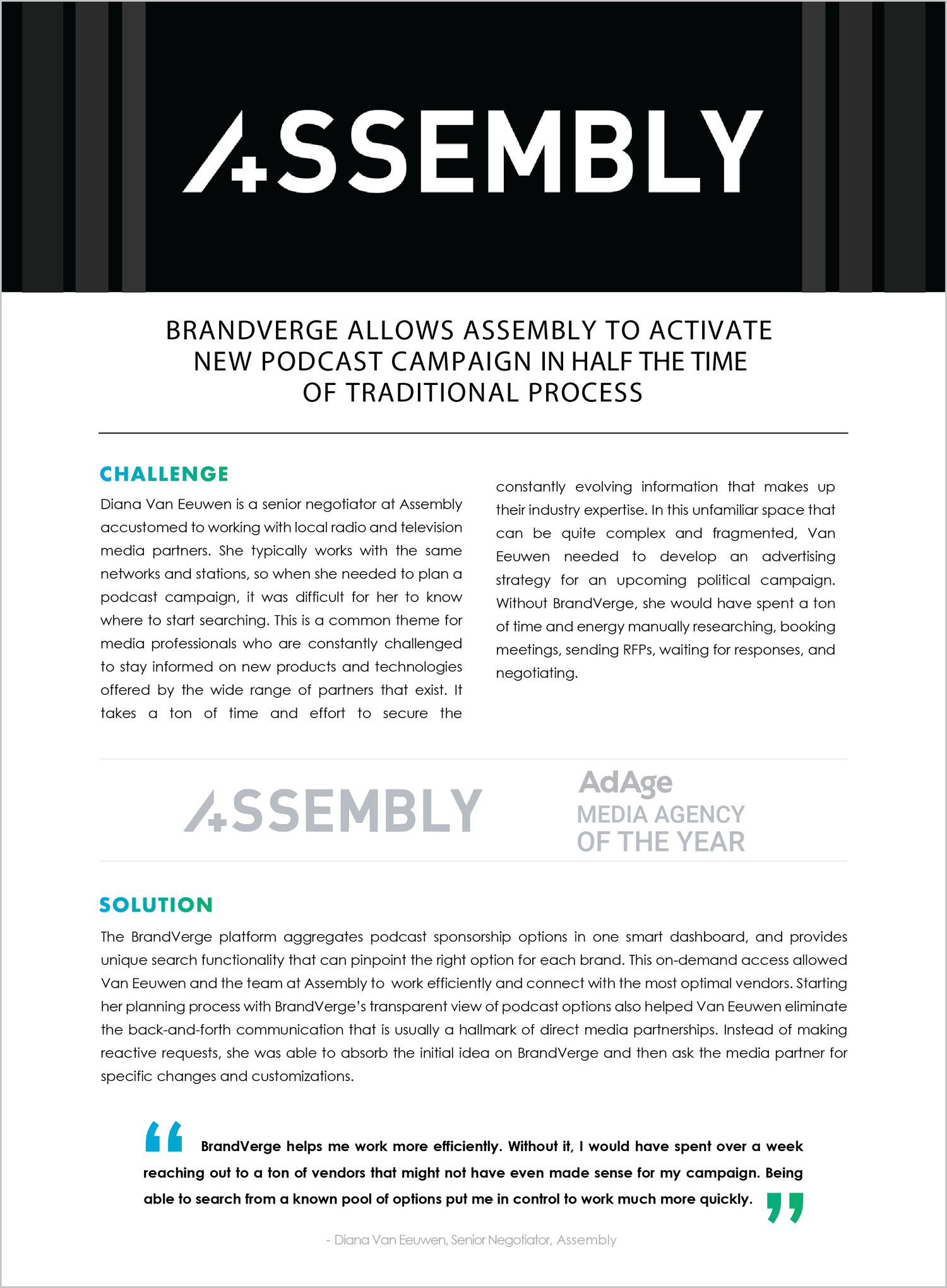 HOW BRANDVERGE AND IAB MADE A VIRTUAL EVENT MARKETPLACE ACTIONABLE, INCREASING RELEVANCE AND EXTENDING MOMENTUM FOR SPONSORS