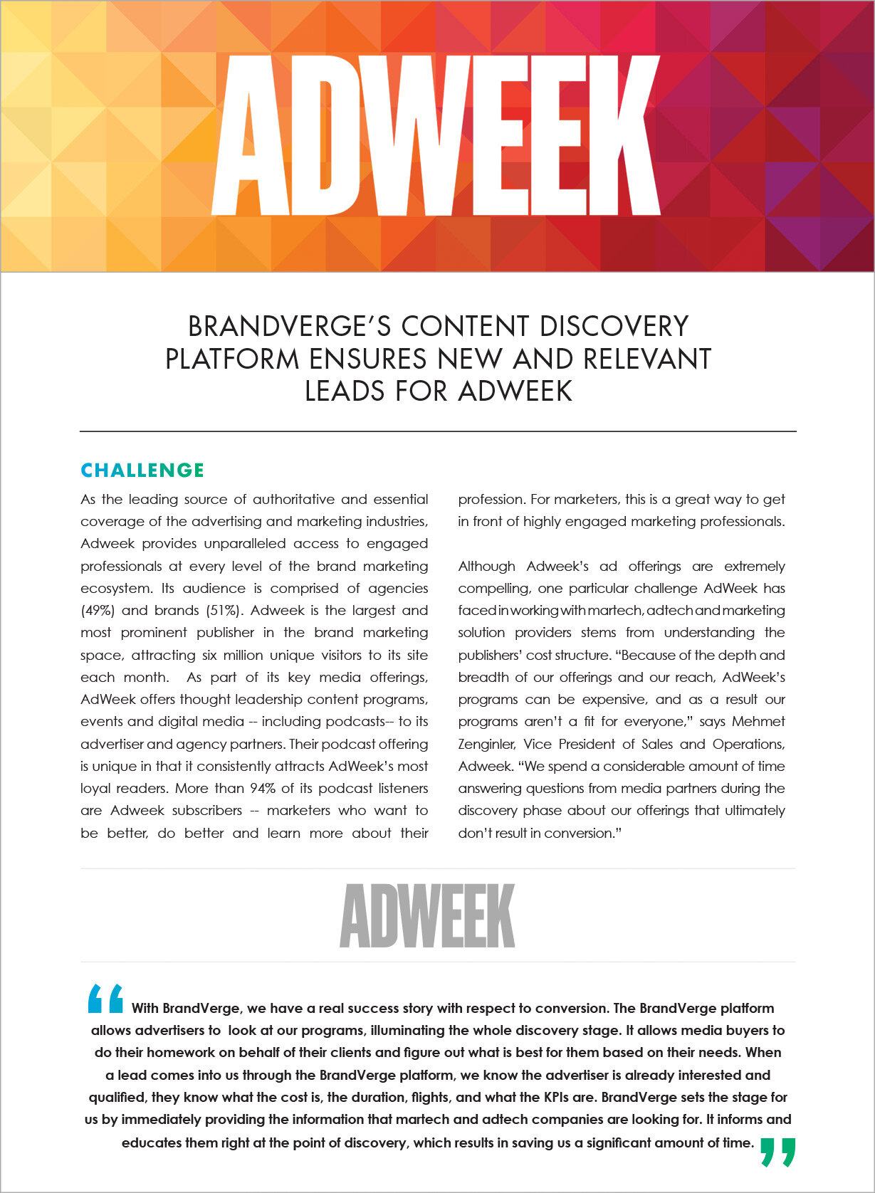 Brandvege’s Content Discovery Platform Ensures New and Relevant Leads for Adweek