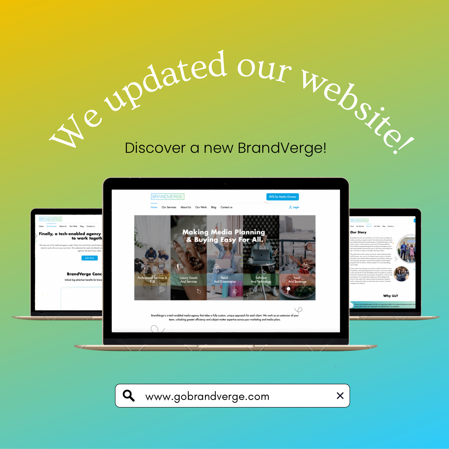 Have you heard? We updated our website!