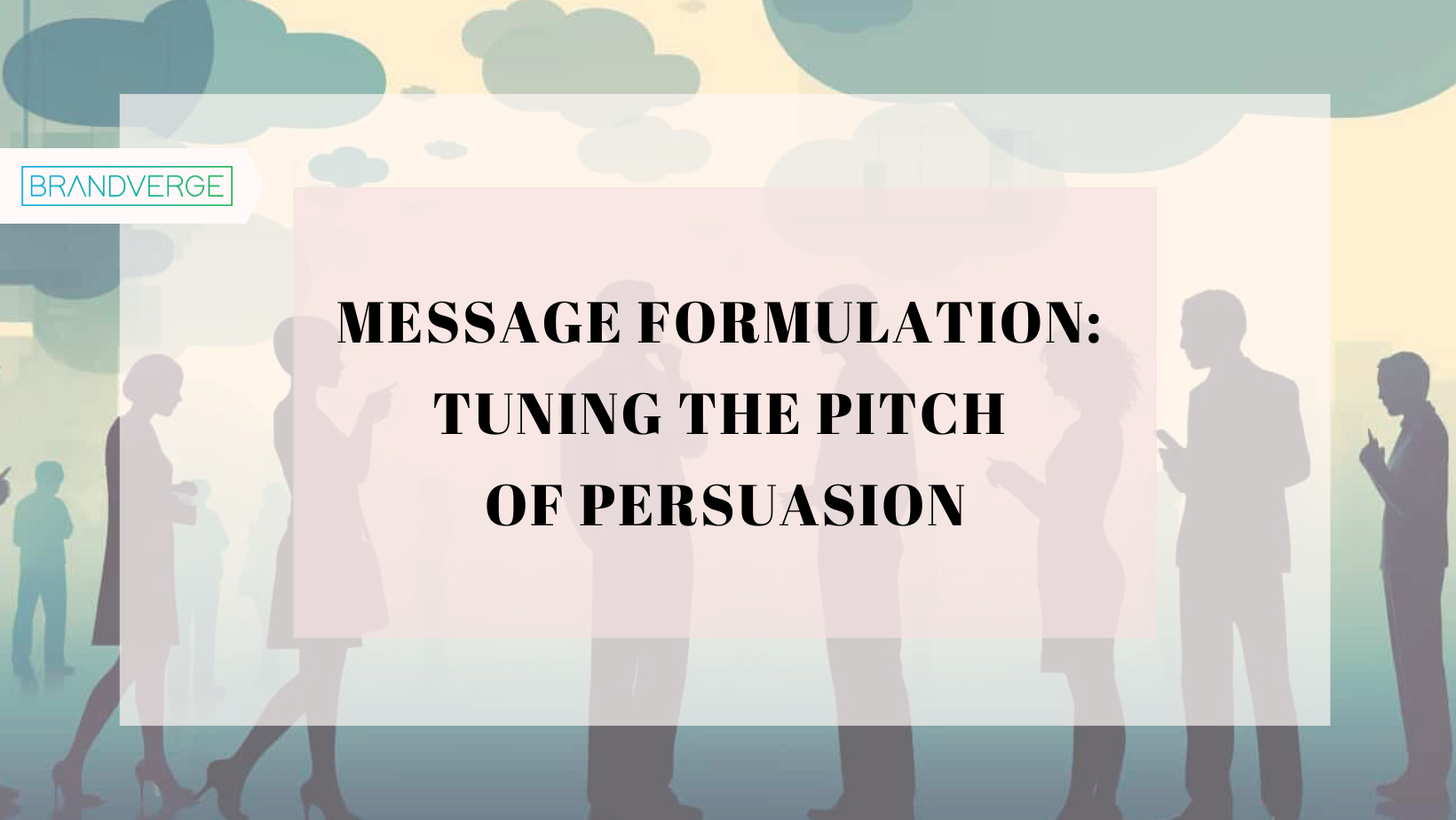 Tuning the Pitch of Persuasion