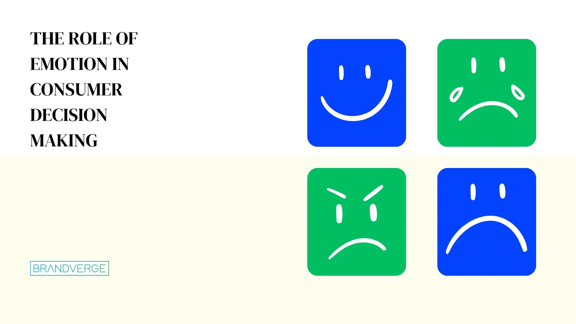 The Role of Emotion in Consumer Decision Making